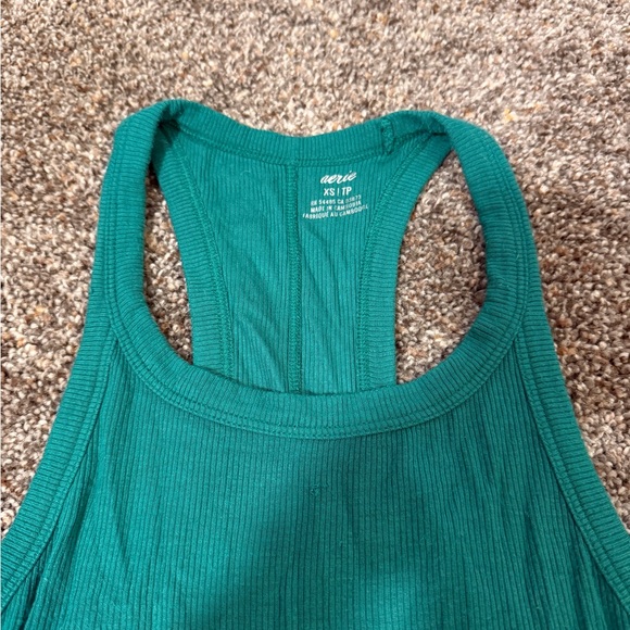 Aerie Real Soft Ribbed Tank/Short Set - Picture 6 of 8